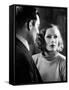 ANNA CHRISTIE, 1930 directed by CLARENCE BROWN Greta Garbo (b/w photo)-null-Framed Stretched Canvas