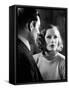 ANNA CHRISTIE, 1930 directed by CLARENCE BROWN Greta Garbo (b/w photo)-null-Framed Stretched Canvas