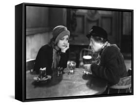 ANNA CHRISTIE, 1930 directed by CLARENCE BROWN Greta Garbo / Marie Dressler (b/w photo)-null-Framed Stretched Canvas