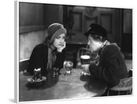 ANNA CHRISTIE, 1930 directed by CLARENCE BROWN Greta Garbo / Marie Dressler (b/w photo)-null-Framed Photo