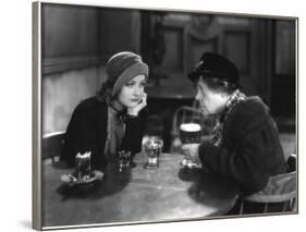 ANNA CHRISTIE, 1930 directed by CLARENCE BROWN Greta Garbo / Marie Dressler (b/w photo)-null-Framed Photo