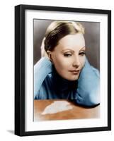 ANNA CHRISTIE, 1930 directed by CLARENCE BROWN Greta Garbo (photo)-null-Framed Photo