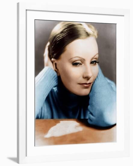 ANNA CHRISTIE, 1930 directed by CLARENCE BROWN Greta Garbo (photo)-null-Framed Photo