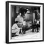 ANNA CHRISTIE, 1930 directed by CLARENCE BROWN On the set; Greta Garbo with the director Clarence B-null-Framed Photo