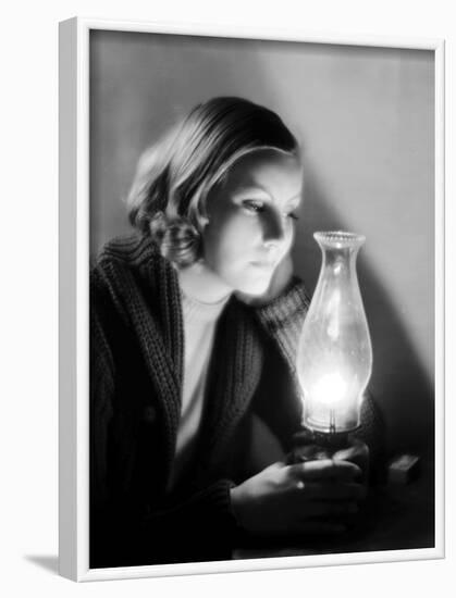 Anna Christie, Greta Garbo, 1930-null-Framed Photo