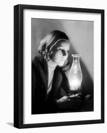 Anna Christie, Greta Garbo, 1930-null-Framed Photo