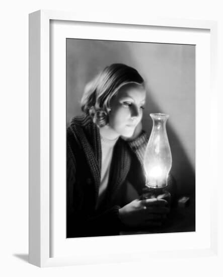 Anna Christie, Greta Garbo, 1930-null-Framed Photo