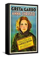 Anna Christie, Greta Garbo, 1930-null-Framed Stretched Canvas