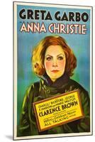 Anna Christie, Greta Garbo, 1930-null-Mounted Art Print