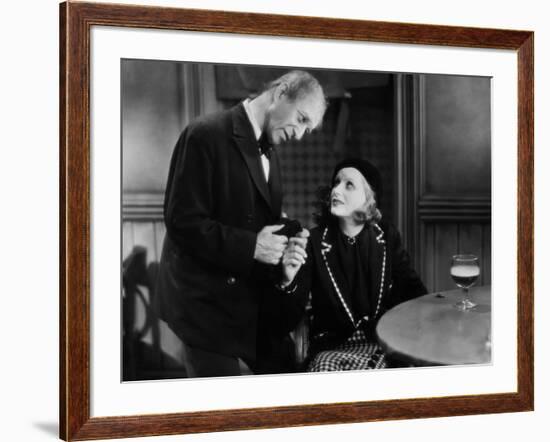 ANNA CHRITIE, 1931 directed by JACQUES FEYDER German version with Greta Garbo; one year after the C-null-Framed Photo