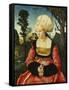 Anna Cuspinian, C, 1502-03-Lucas Cranach the Elder-Framed Stretched Canvas