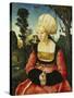 Anna Cuspinian, C, 1502-03-Lucas Cranach the Elder-Stretched Canvas