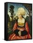 Anna Cuspinian, C, 1502-03-Lucas Cranach the Elder-Framed Stretched Canvas