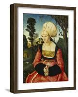 Anna Cuspinian, C, 1502-03-Lucas Cranach the Elder-Framed Giclee Print