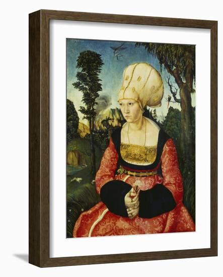 Anna Cuspinian, C, 1502-03-Lucas Cranach the Elder-Framed Giclee Print
