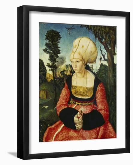 Anna Cuspinian, C, 1502-03-Lucas Cranach the Elder-Framed Giclee Print