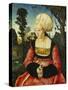 Anna Cuspinian, C, 1502-03-Lucas Cranach the Elder-Stretched Canvas