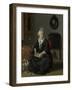 Anna De Hooghe. the Painters Fourth Wife, Ludolf Bakhuysen, - 1708-Ludolf Bakhuysen-Framed Art Print