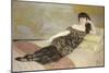 Anna De Noailles (1876-1933), 1914 (Oil on Canvas)-Clementine-helene Dufau-Mounted Giclee Print