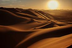 Sunset in Sahara Desert-Anna Gibiskys-Photographic Print