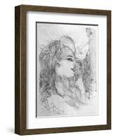 Anna Held, 1898-Henri de Toulouse-Lautrec-Framed Giclee Print