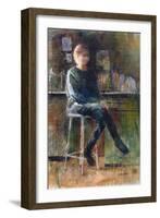Anna in the Kitchen-John Lidzey-Framed Giclee Print