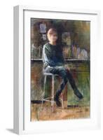 Anna in the Kitchen-John Lidzey-Framed Giclee Print