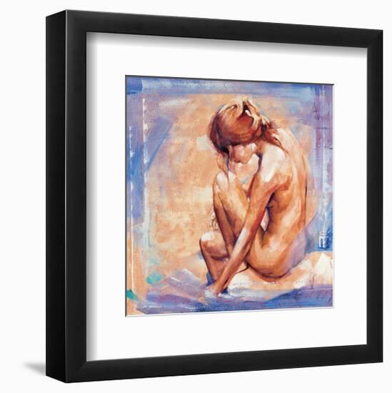 Anna is Waiting-Talantbek Chekirov-Framed Art Print