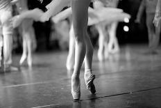 Ballet behind the Scenes-Anna Jurkovska-Framed Photographic Print