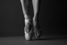 Gorgeous Ballerina Repeating Movements Backstage-Anna Jurkovska-Photographic Print