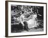 ANNA KARENINA, 1948 directed by JULIEN DUVIVIER Kieron Moore and Vivien Leigh (b/w photo)-null-Framed Photo