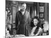 ANNA KARENINA, 1948 directed by JULIEN DUVIVIER Ralph Richardson and Vivien Leigh (b/w photo)-null-Mounted Photo