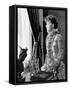 Anna Karenina by Clarence Brown, based on a novel by Leo Tolstoi, with Greta Garbo, 1935 (b/w photo-null-Framed Stretched Canvas