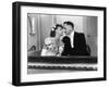 Anna Karenina by Clarence Brown, based on a novel by Leo Tolstoi, with Greta Garbo, Fredric March, -null-Framed Photo