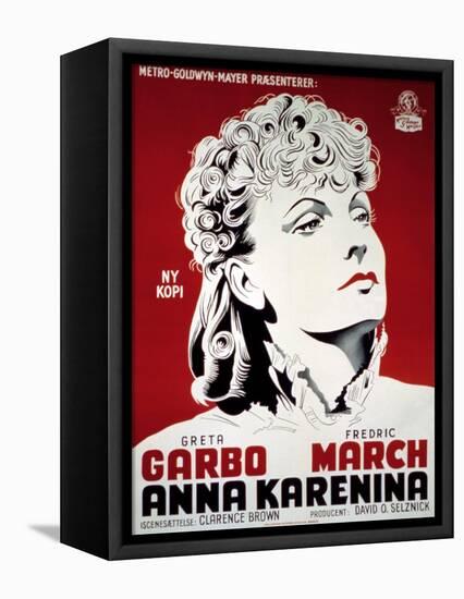 Anna Karenina, Greta Garbo, 1935-null-Framed Stretched Canvas