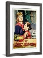 Anna Karenina, Greta Garbo, 1935-null-Framed Art Print