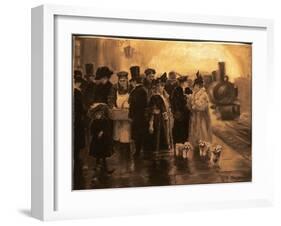 Anna Karenina-Yuri Denissov-Framed Giclee Print