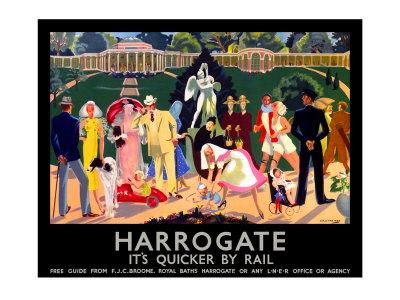 Harrogate, LNER Poster, 1934