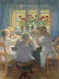 Girl in the Kitchen-Anna Kirstine Ancher-Framed Premium Giclee Print