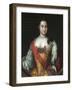 Anna Leopoldovna, Grand Duchess and Regent of Russia, (1718-174), 1732-Johann-Heinrich Wedekind-Framed Giclee Print