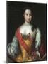 Anna Leopoldovna, Grand Duchess and Regent of Russia, (1718-174), 1732-Johann-Heinrich Wedekind-Mounted Giclee Print