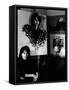 Anna Magnani in the Living Room of Her Roman Villa-Marisa Rastellini-Framed Stretched Canvas