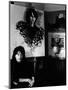 Anna Magnani in the Living Room of Her Roman Villa-Marisa Rastellini-Mounted Premium Photographic Print