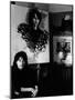 Anna Magnani in the Living Room of Her Roman Villa-Marisa Rastellini-Mounted Photographic Print