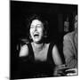 Anna Magnani Sitting Next to James Mason-null-Mounted Premium Photographic Print