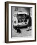 Anna Maria Ferrero Beside an Alfa Romeo Giulietta-Mario de Biasi-Framed Premium Photographic Print