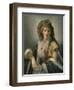 Anna Maria Ferri, the Artist's First Wife-Robert Fagan-Framed Giclee Print