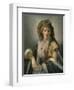 Anna Maria Ferri, the Artist's First Wife-Robert Fagan-Framed Giclee Print