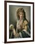 Anna Maria Ferri, the Artist's First Wife-Robert Fagan-Framed Giclee Print