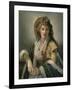 Anna Maria Ferri, the Artist's First Wife-Robert Fagan-Framed Giclee Print